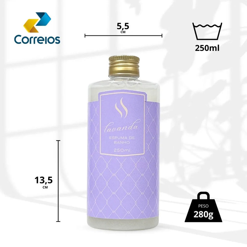 Espuma para Banho Lavanda Inglesa 250ml - Perfume de Ester