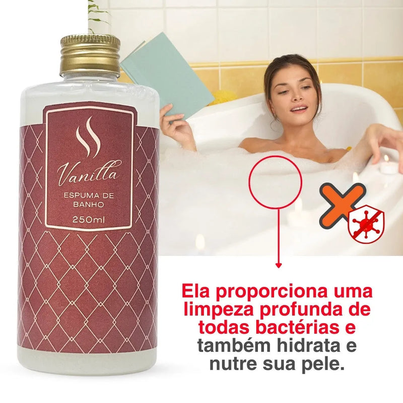 Espuma para Banho Vanilla 250ml - Perfume de Ester