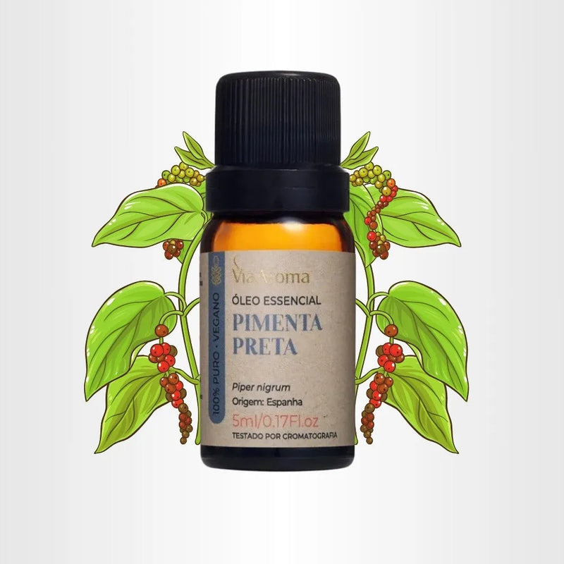 Óleo Essencial Pimenta Preta 10ml - Perfume de Ester