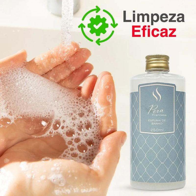 Espuma para Banho Pera Francesa 250ml - Perfume de Ester