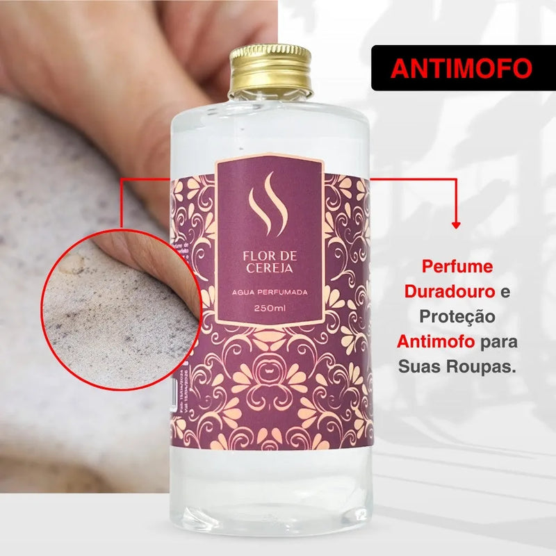 Refil de Água Perfumada Flor de Cereja 500ml - Perfume de Ester - Perfume de Ester