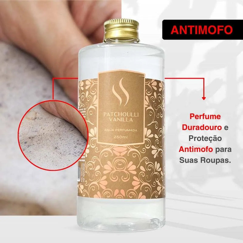 Refil de Água Perfumada Patchoulli Vanilla 500ml - Perfume de Ester - Perfume de Ester