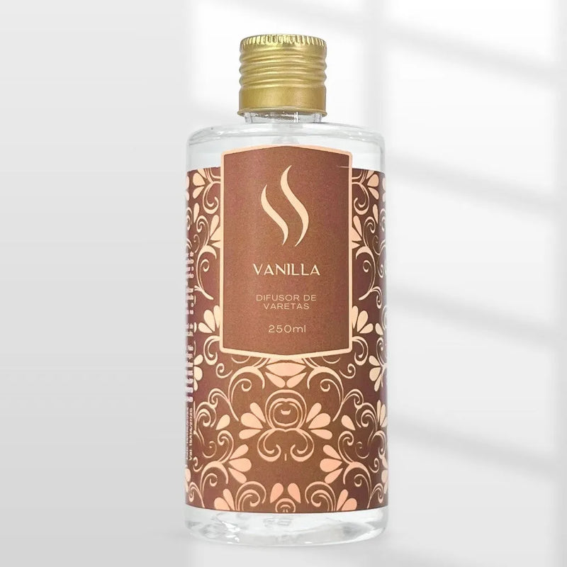 Difusor de Varetas Refil - Vanilla 250ml - Perfume de Ester