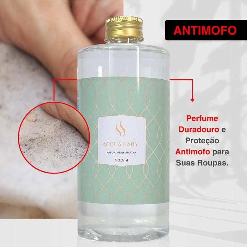 Refil de Água Perfumada Acqua Baby 500ml - Perfume de Ester - Perfume de Ester