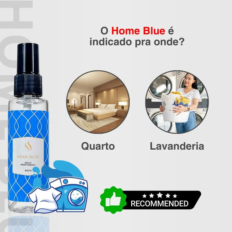 Água Perfumada Home Blue 60ml - Perfume de Ester - Perfume de Ester