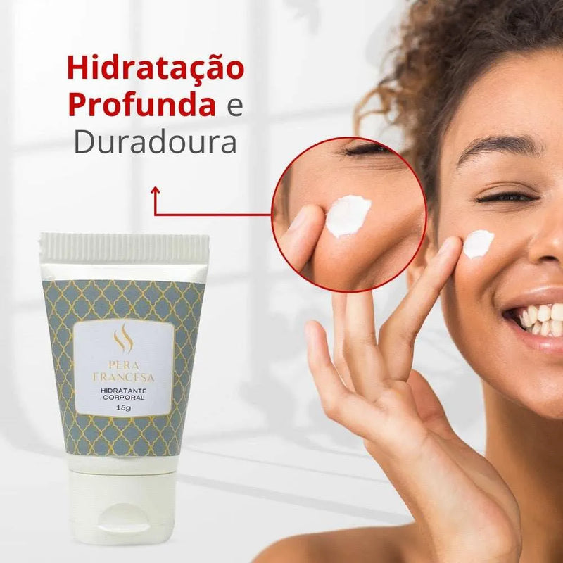 Creme Hidratante Corporal Pera Francesa 15g - Perfume de Ester - Perfume de Ester