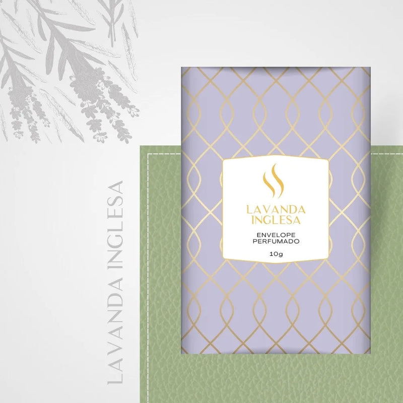 Envelope Perfumado Lavanda Inglesa 10g - Perfume de Ester