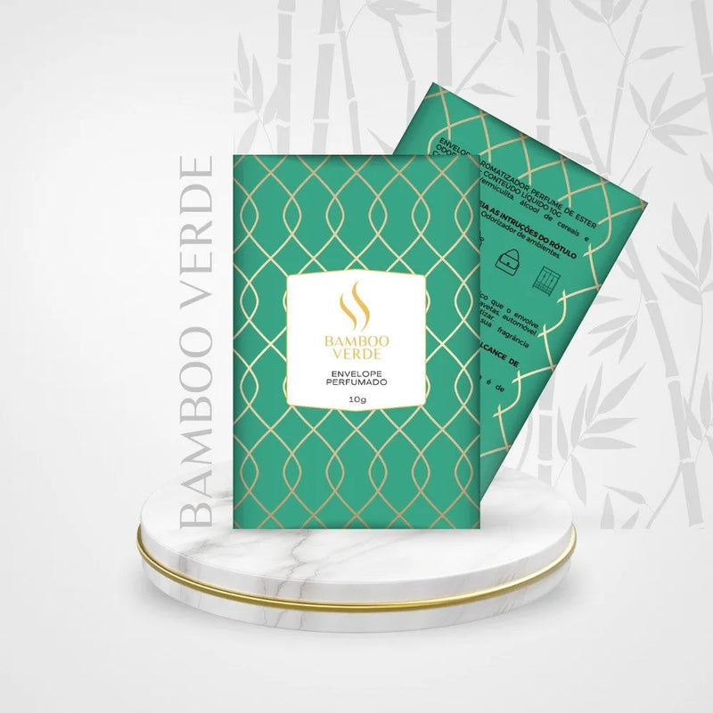 Envelope Perfumado Bamboo Verde 10g - Perfume de Ester