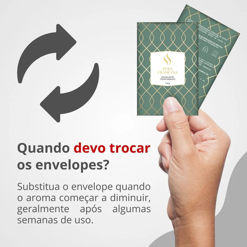 Envelope Perfumado Pera Francesa 10g - Perfume de Ester