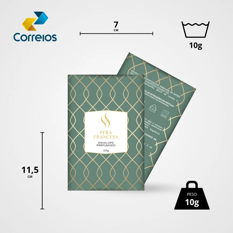 Envelope Perfumado Pera Francesa 10g - Perfume de Ester