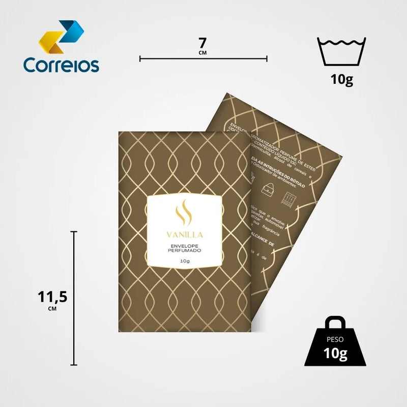 Envelope Perfumado Vanilla 10g - Perfume de Ester