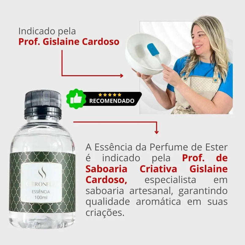 Essência Citronela 100ml - Perfume de Ester