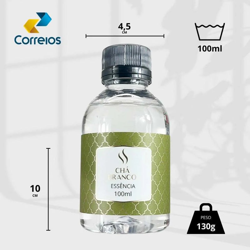 Essência Chá Branco 100ml - Perfume de Ester