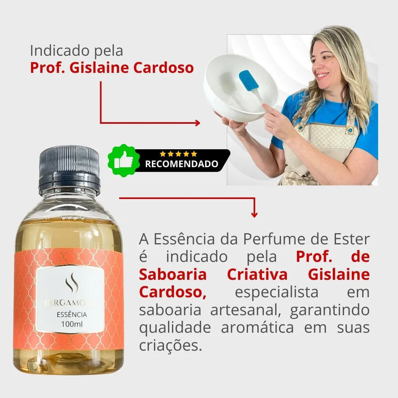 Essência Bergamota 100ml - Perfume de Ester