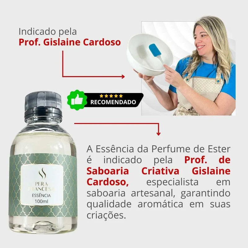 Essência Pera Francesa 100ml - Perfume de Ester