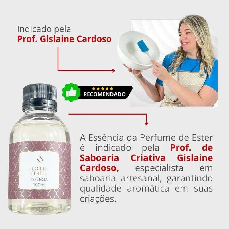 Essência Flor de Cereja 100ml - Perfume de Ester