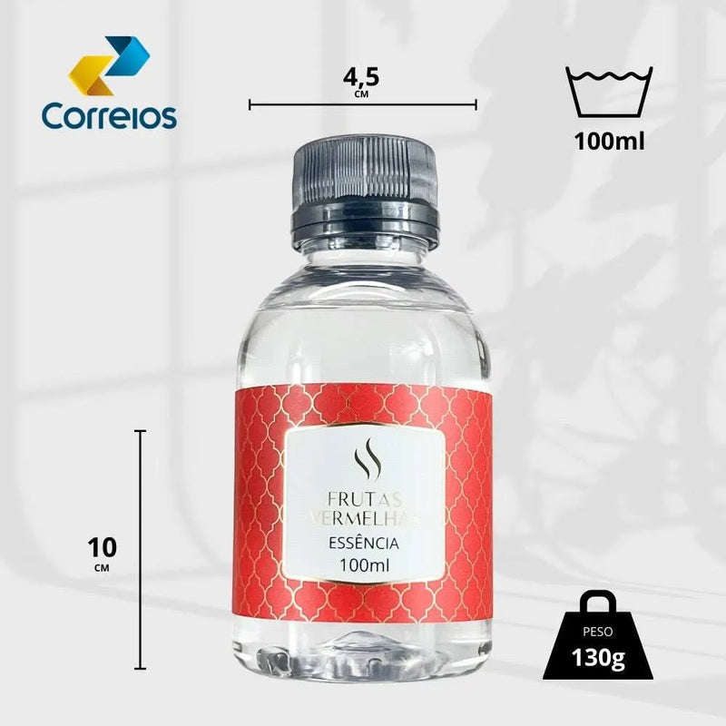 Essência Frutas Vermelhas 100ml - Perfume de Ester