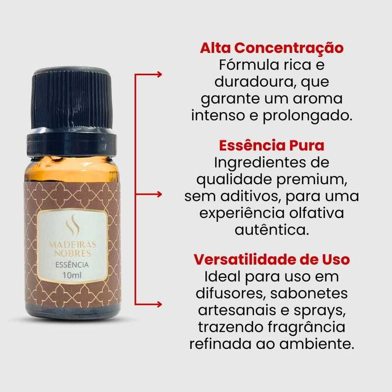 Essência Madeiras Nobres 10ml