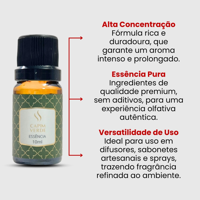 Essência Capim Verde 10ml