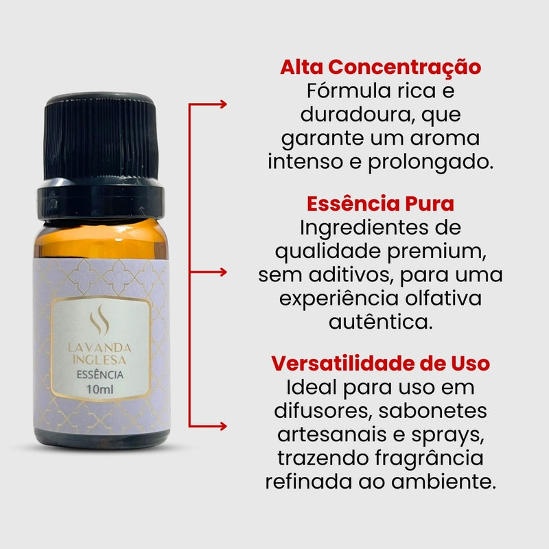 Essência Lavanda Inglesa 10ml