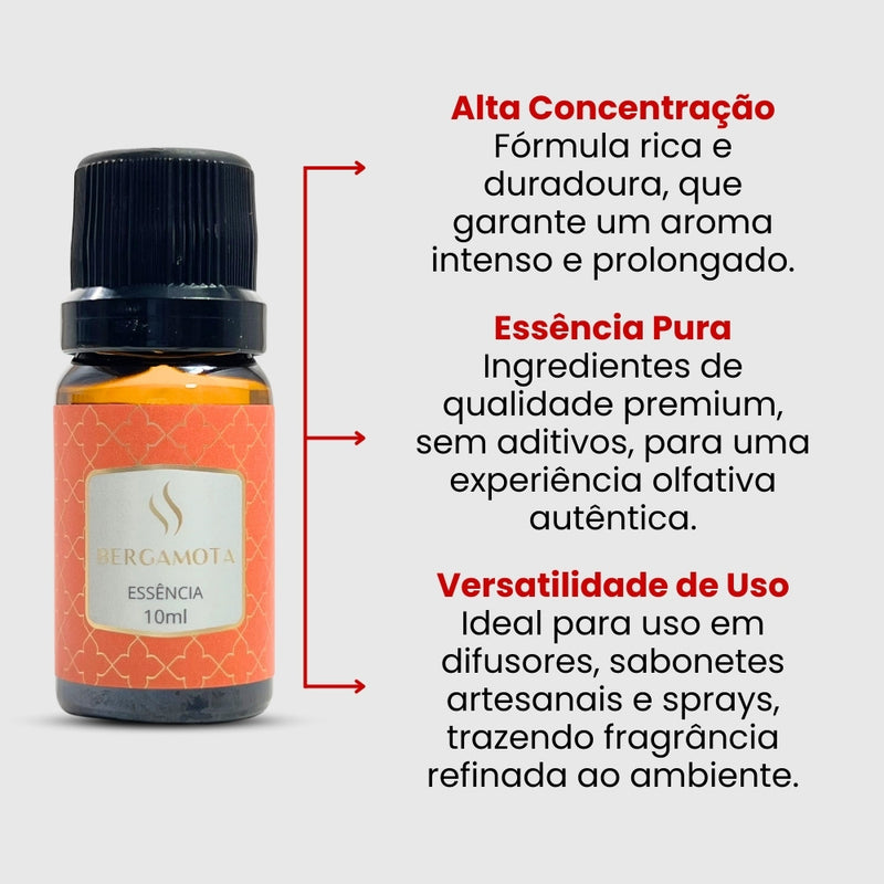 Essência Bergamota 10ml