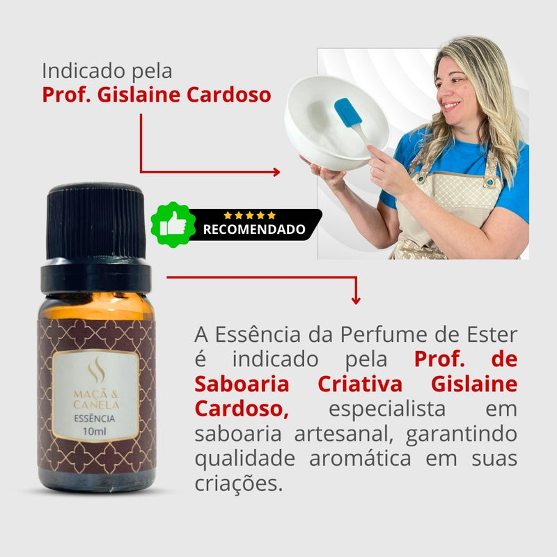 Essência Maça e Canela 10ml