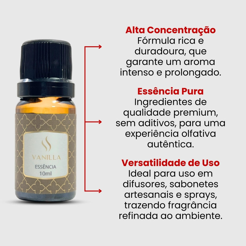 Essência Vanilla 10ml