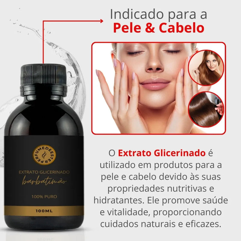 Extrato Glicerinado de Barbatimão 100ml - Perfume de Ester