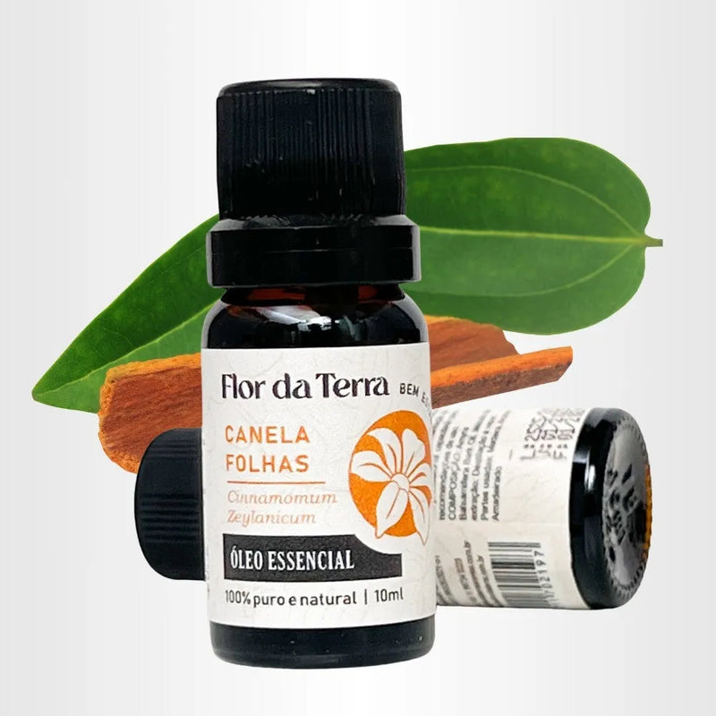 Óleo Essencial Canela Folhas 10ml - Perfume de Ester