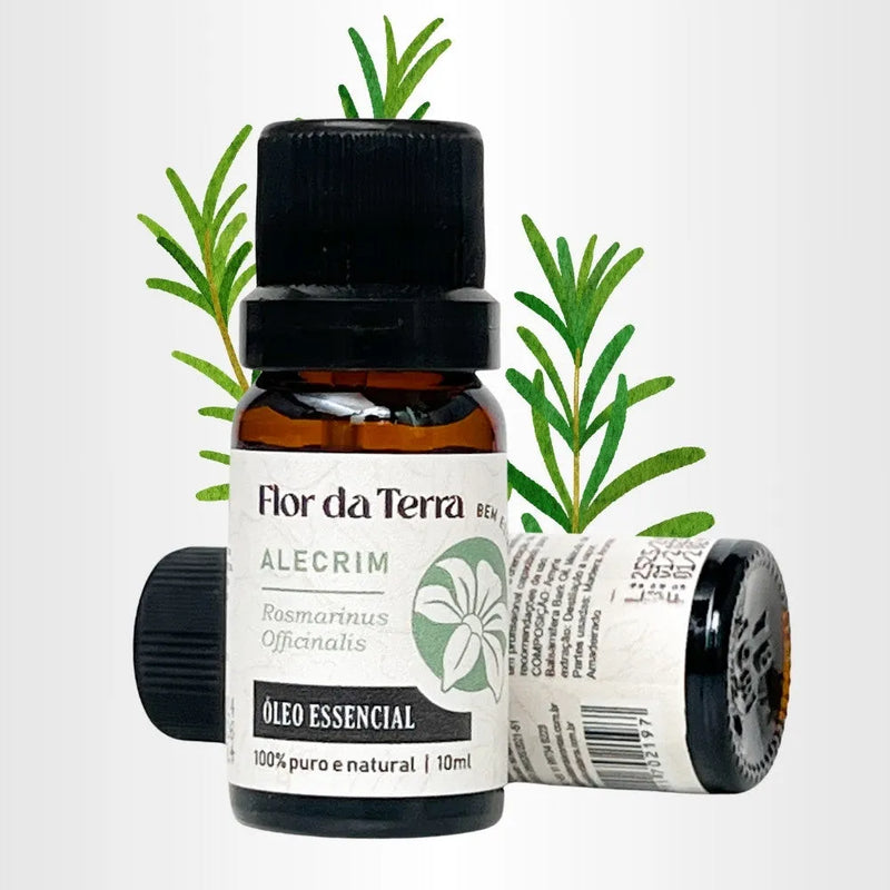 Óleo Essencial Alecrim 10ml - Perfume de Ester