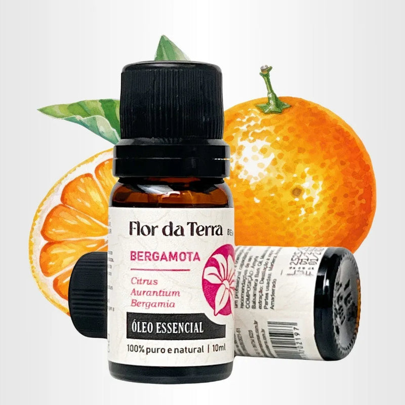 Óleo Essencial Bergamota 10ml - Perfume de Ester