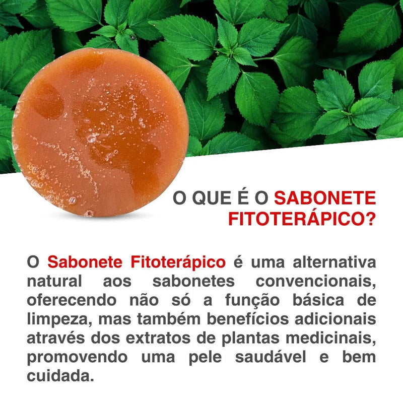 Sabonete Fitoterápico de Barbatimão 80g - Perfume de Ester - Perfume de Ester