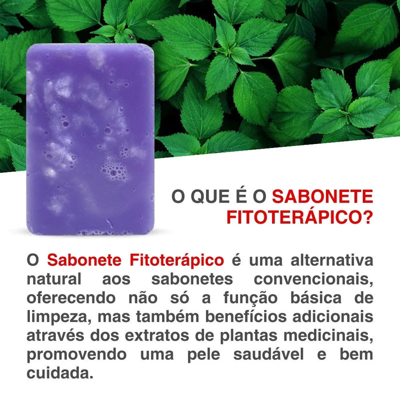 Sabonete Fitoterápico Relaxante de Lavanda 100g - Perfume de Ester - Perfume de Ester