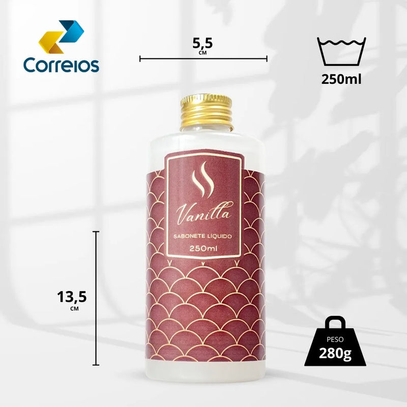 Sabonete Líquido Hidratante Refil - Vanilla 250ml - Perfume de Ester