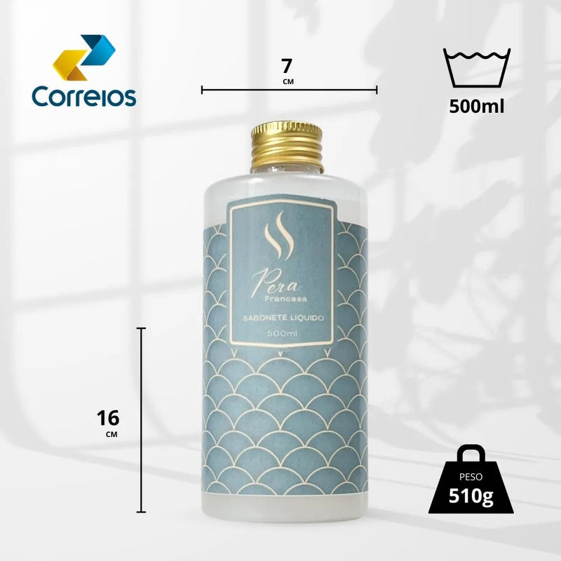 Sabonete Líquido Hidratante Refil - Pera Francesa 500ml - Perfume de Ester