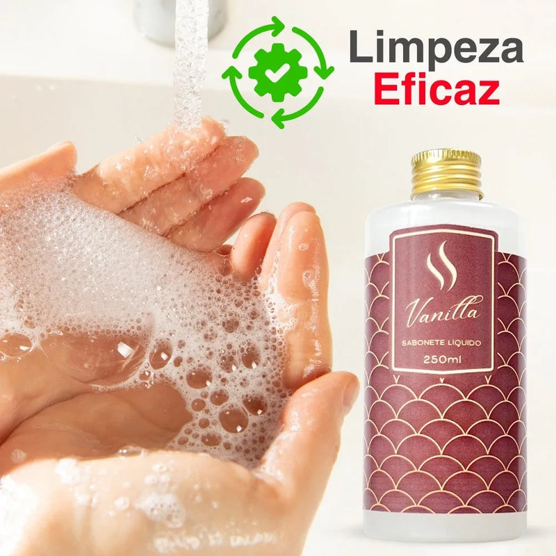 Sabonete Líquido Hidratante Refil - Vanilla 250ml - Perfume de Ester