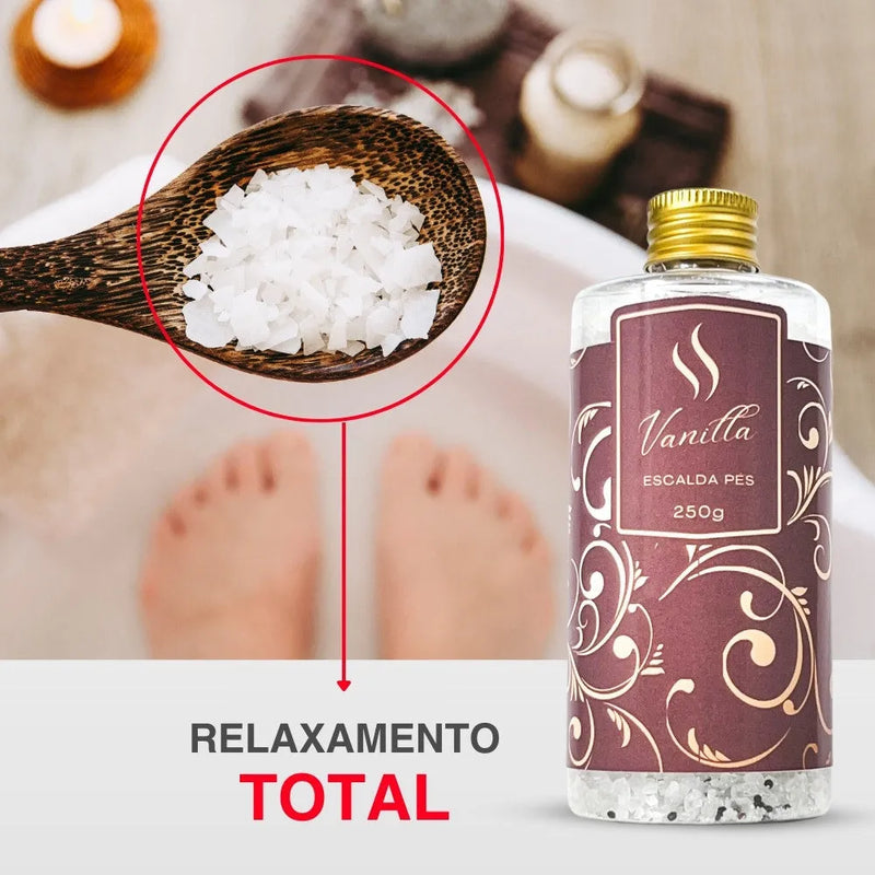 Escalda Pés Vanilla 250g - Perfume de Ester