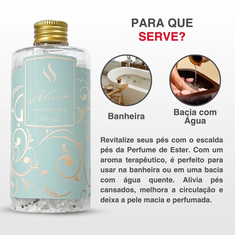 Escalda Pés Alecrim 250g - Perfume de Ester