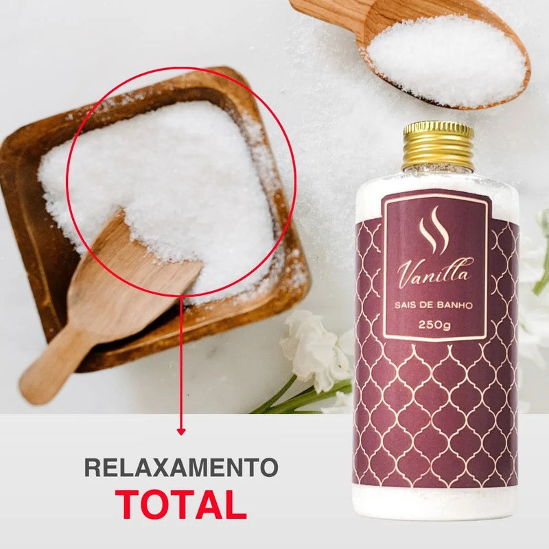 Sais de Banho Vanilla 250g - Perfume de Ester