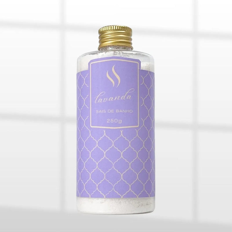 Sais de Banho Lavanda Inglesa 250g - Perfume de Ester