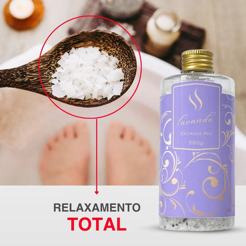 Escalda Pés Lavanda Inglesa 250g - Perfume de Ester